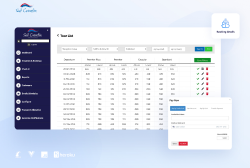 CRM app for sailing tours